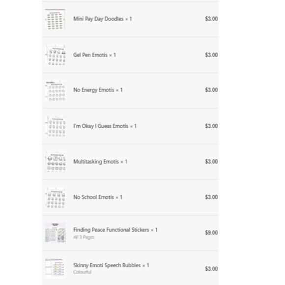 TheCoffeeMonsterzCo Random Stickers - Picture 9 of 10